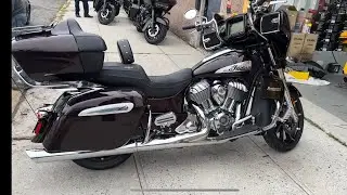 Donald took the trip from Maryland to New Jersey to get the audio upgraded on his Indian RoadMaster.