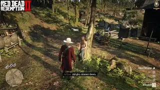 RDR2 - Man it's hard to rob NPCs in Butcher Creek