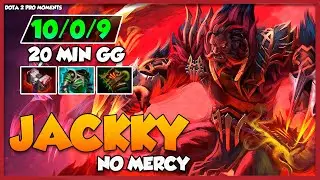 JACKY HC vs Mars - 15min GG Godlike No Mercy - Dota 2 Pro Moments