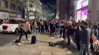 Dance on the Oxford Street, London