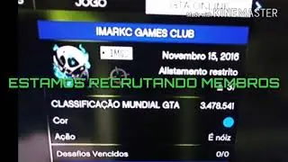 Recrutamento IMGC- leia a descrição