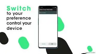 Oppo Care |  How to enable Switch Access Vaak Creatives | Feature Video