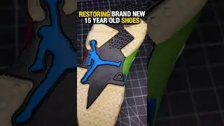 Restoring Brand New 15 Year Old Shoes - Air Jordan 6 “Beijing”