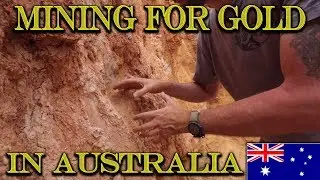 MINING VISIBLE GOLD from the Vein in Australia!