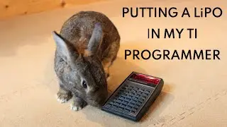 Putting LiPO in my TI Programmer Calculator