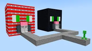 Which house will the creeper choose?