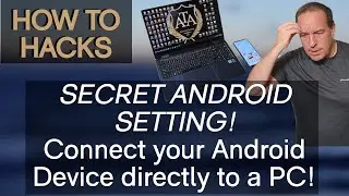 SECRET ANDROID SETTING REVEALED! Connect Phone to PC directly without having to change settings!