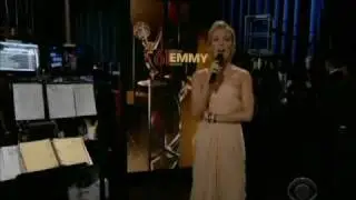 Kristin Chenoweth winning 2009 Emmy