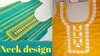 Beautiful and easy neck design stitching ideas/symple neck design stitch.