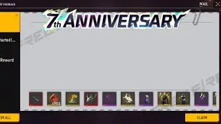 FREE FIRE 7TH ANNIVERSARY EVENT FULL DETAILS | NEW EVO PARAFAL - GARENA FREE FIRE