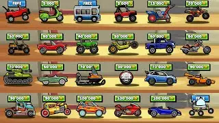 Hill Climb Racing 2 - Unlocked ALL Vehicles 2022 Edition