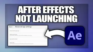 After Effects wont launch - how to fix not working or opening