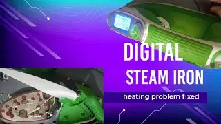 Digital steam iron not working | how to open a steam iron | steam iron not heating