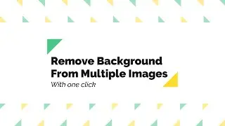 Remove Background From Multiple Images for Poshmark, Etsy, eBay, or Amazon.