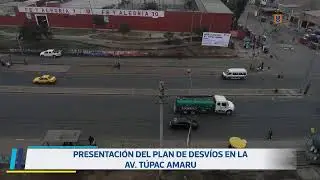 Renovación de la av. Túpac Amaru. 27 de agosto