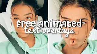 TRENDY ANIMATED TEXT*WITH QR CODES*