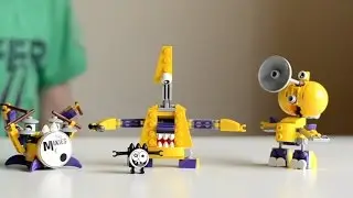 Лего Миксели 2016 7 серии. Lego Mixels 2016 7 series. Jamzy, Tapsy, Trumpsy на русском