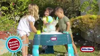 LITTLE TIKES FOAMO STÓŁ WODNY DO BANIEK MYDLANYCH I PIANY | e-zabawkowo.pl