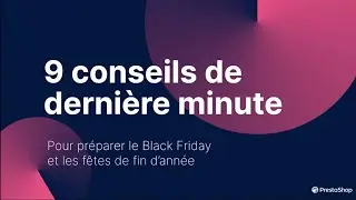 Webinar : 9 conseils de dernière minute pour réussir les ventes de fin d'année