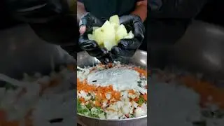 Fried Salad Balls | Junky Healthy Snack #shorts #asmr
