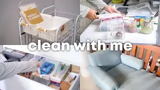 Clean With Me  : bersihin ruang kerja & ruang tengah