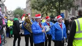 Santa arrives in Worcester