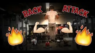 🔥HARDCORE BACK WORKOUT🔥GYM MOTIVATION 💪