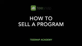 How to Sell a Program