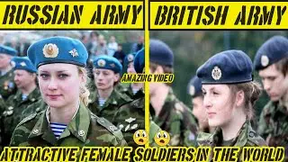 Most Attractive Female Armed Forces in the World  //  Fantastic Five  // Beautiful  Soldiers