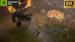DIABLO 4 Showcase on RTX 4090 DLSS 3.0 ULTRA+ Max Settings