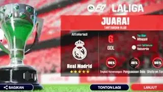 LA LIGA EA SPORTS CHAMPION (Animasi) 🔥🔥🔥 #fc24 #eafc24 #fifa #realmadrid #madrid #games #fyp #edit