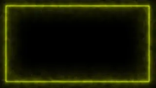 Neon Border Black Screen Effects, Neon Frame Black Screen, Neon Glowing Light Background Video