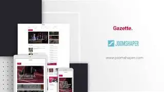 Meet Gazette: Joomla template for newspaper, magazine, and blog sites