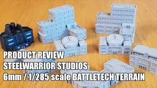 Product Review - Steel Warrior Studios 6mm Battletech terrain
