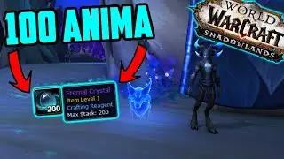 Make EASY Gold By Turning 100 Anima into an Eternal Crystal! Shadowlands Goldmaking