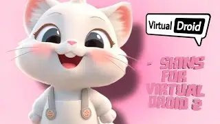 Virtual Droid 2 Skins | Virtual Droid Requested Skins S3 Pt 5 | Puppy Cat Skins For Virtual Droid 2