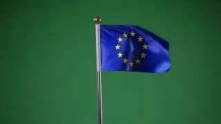 European Union Flag – Animated Green Screen VFX Effect