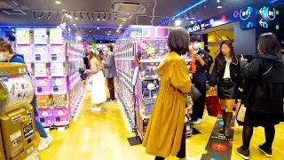 Shibuya in Tokyo 🐶🍻Let's play Shibuya at night♪💖4K ASMR non-stop 1 hour 04 minutes