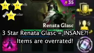 TFT Teamfight Tactics Neon Nights Patch Set 6.5 - 3 STAR RENATA GLASC IS BROKEN! - Arcanist 6