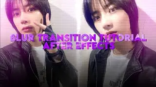 blur transition tutorial (after effects)