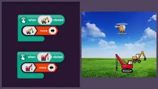Block coding - Level 1: Transport on the go from On the move
