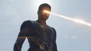 Ikaris Powers Flight and Fighting Skills Compilation