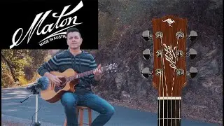 Maton EBG808TE Tommy Emmanuel signature guitar sound sample