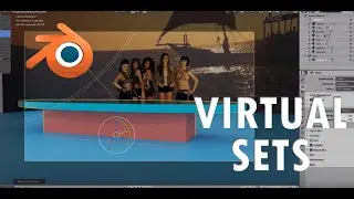 Virtual Sets with Blender
