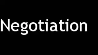 How to Pronounce Negotiation