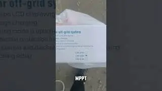 КОНТРОЛЛЕР ДЛЯ СОЛНЕЧНОЙ ПАНЕЛИ MPPT 20А #альтернативнаяэнергия #сэс #контролер