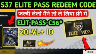 Elite Pass Redeem Code | Free Fire Redeem Code Today | Free Elite Pass | Pro League Redeem Code
