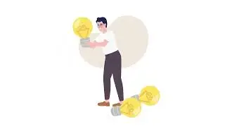 Animated generating business idea
