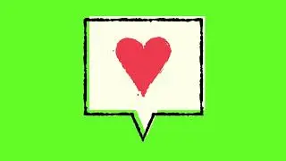 Like animation green screen | Instagram like