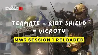 Riot Shield in Lockdown, MW3 Session 1 Reloaded (in Hindi)